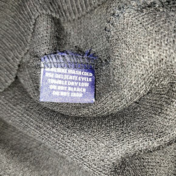 Billy London UK Black Soft Long Sleeve Ultra-soft Sweater V-Neck Size XXL - Picture 6 of 9